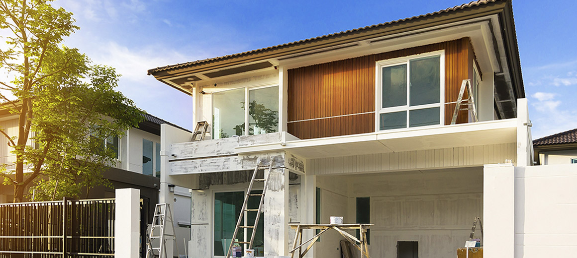 modern looking house